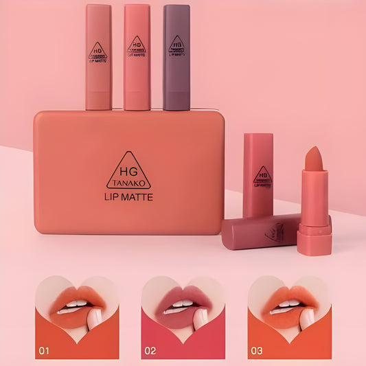 Matte Lipstick high-quality pack of 6 pocket pack