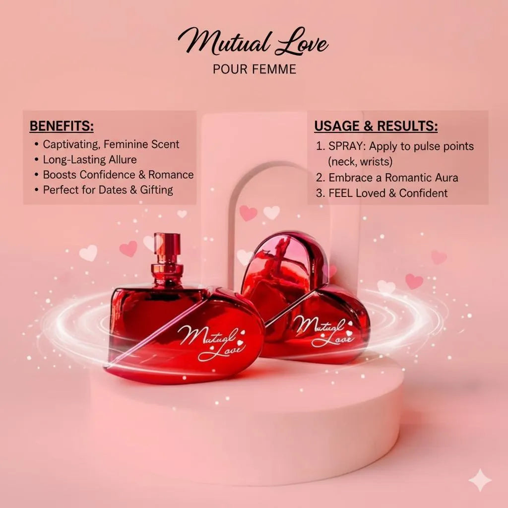 Mutual Love Heart Pour Femme Perfume for Women 50ml