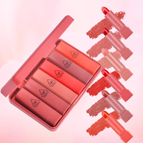 Matte Lipstick high-quality pack of 6 pocket pack