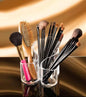 Acrylic Makeup Organizer Storage Box – Multi-Compartment Cosmetic Holder for Brushes, Lipsticks, Jewelry & Accessories – Clear Plastic Desktop Storage Box for Vanity, Bathroom & Office Supplies – Durable & Stylish Organizer